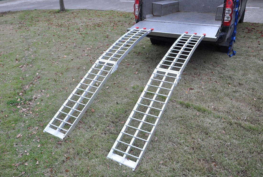 folding lawn mower ramps folding lawn mower ramps